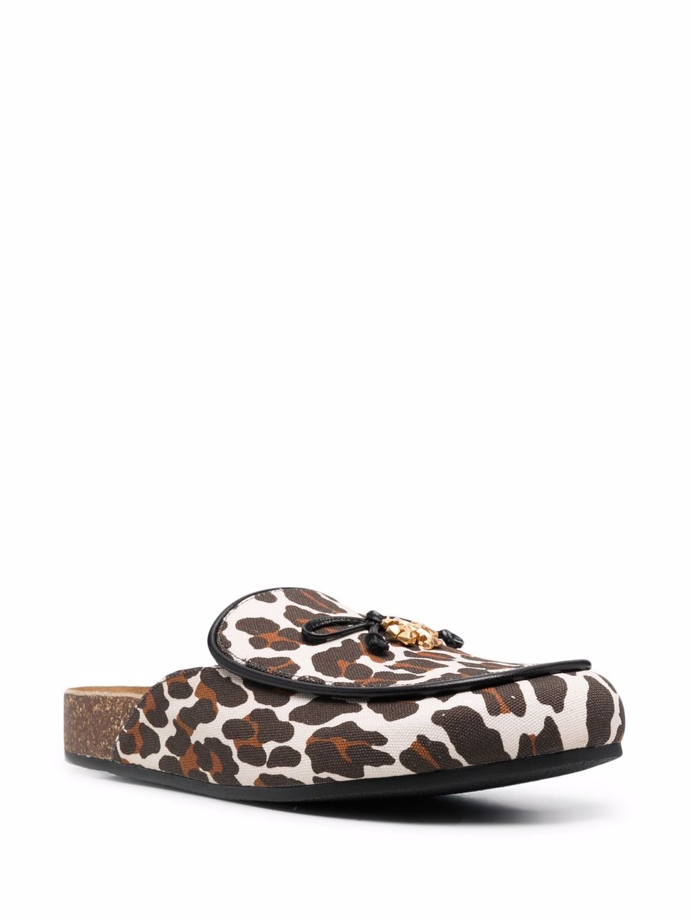 tory burch leopard slippers