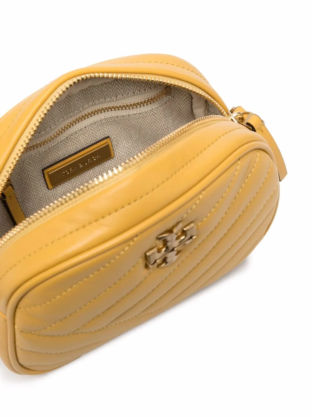Tory Burch Monogram Crossbody Bag In Yellow ModeSens