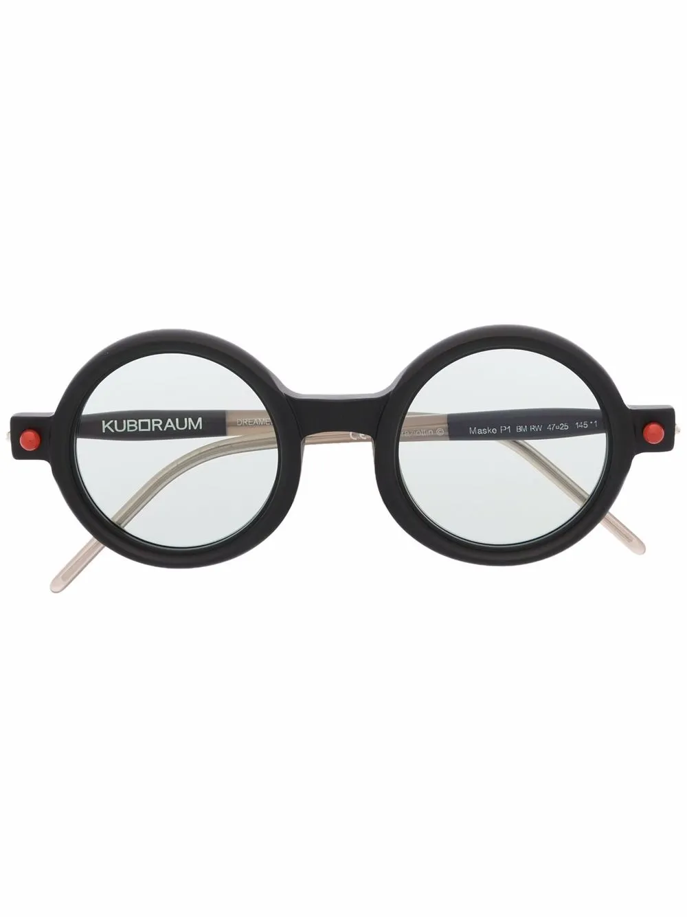 

Kuboraum round-frame sunglasses - Black