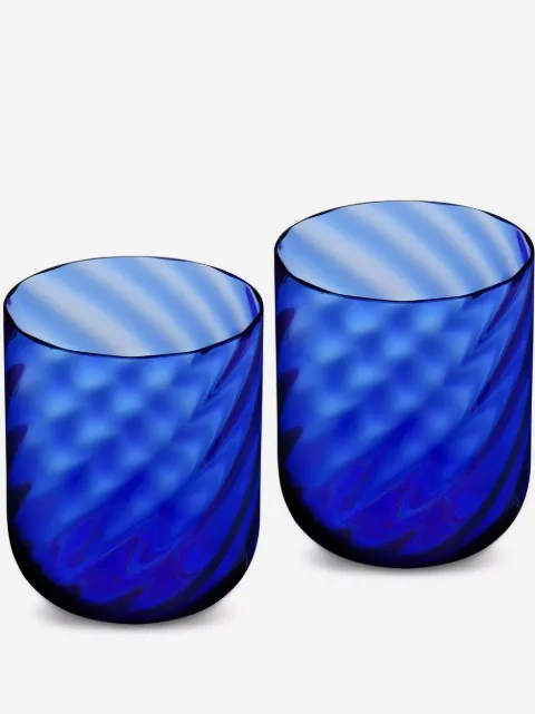 Dolce & Gabbana hand-blown Murano water glasses