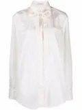 Valentino Garavani long-sleeve button-fastening shirt - Neutrals