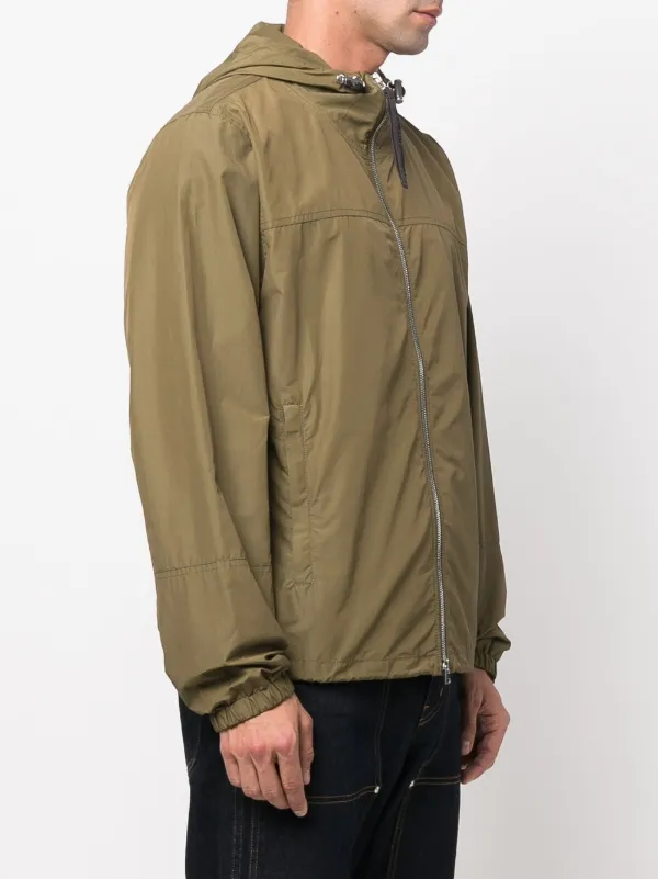 logo-print Hooded Windbreaker - Farfetch