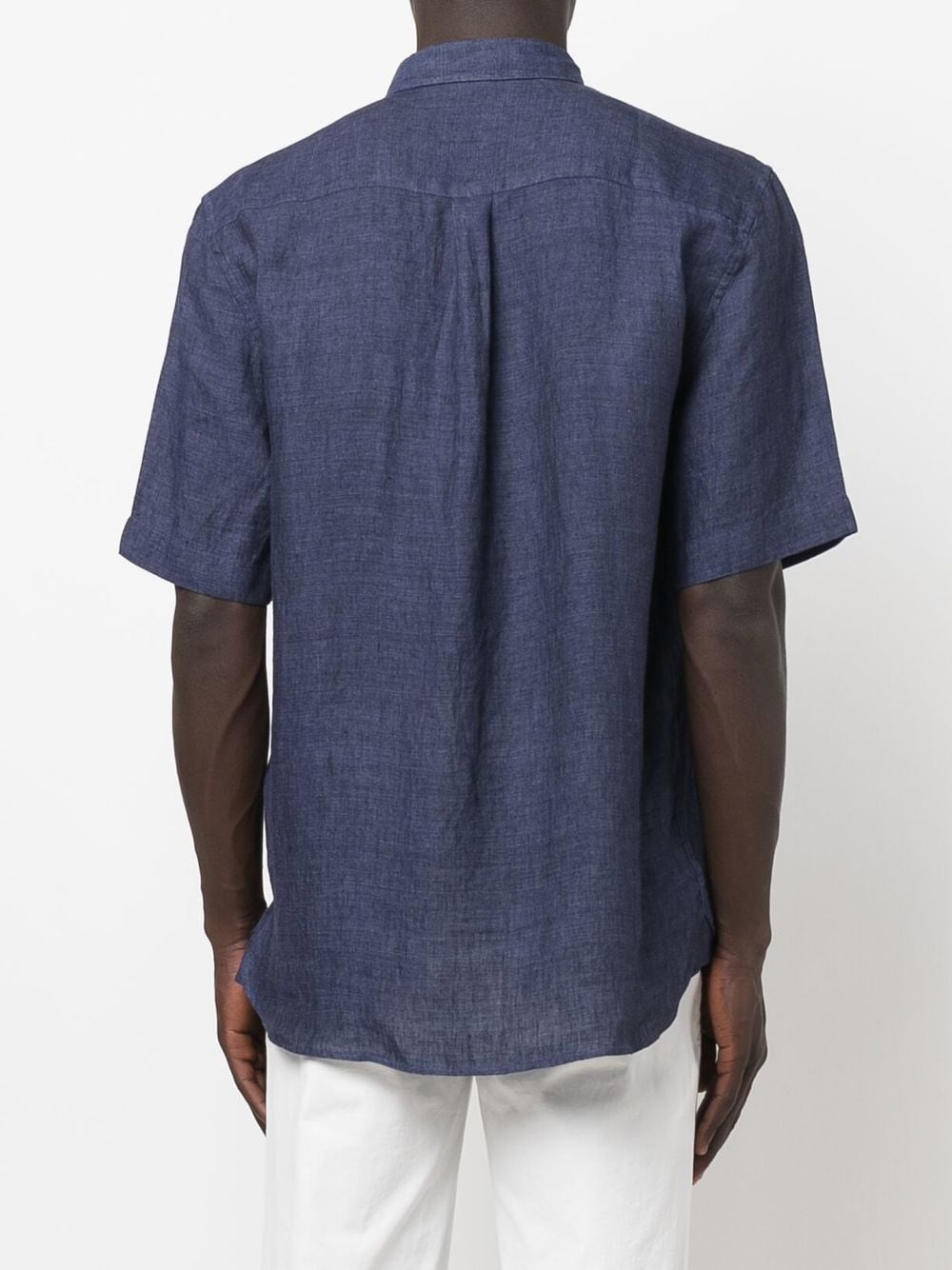 Sunspel short-sleeved Linen Shirt - Farfetch