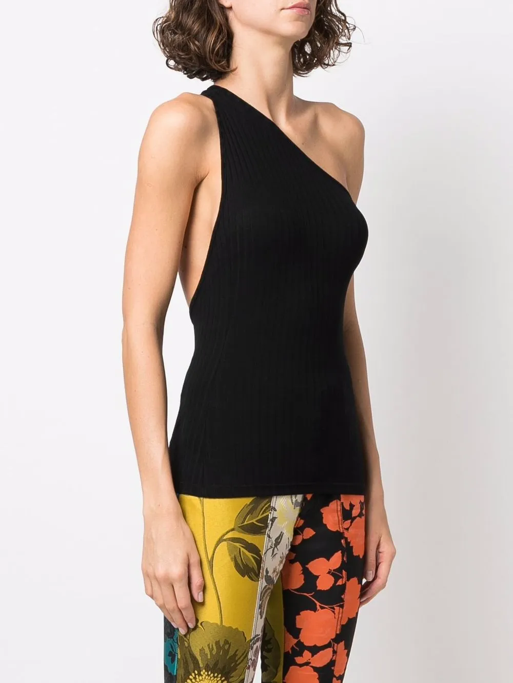 Rodebjer Asymmetrische top Zwart