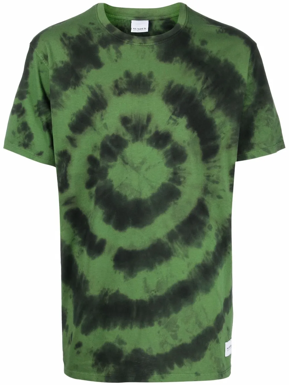 

Sundek camisa con estampado tie-dye - Verde