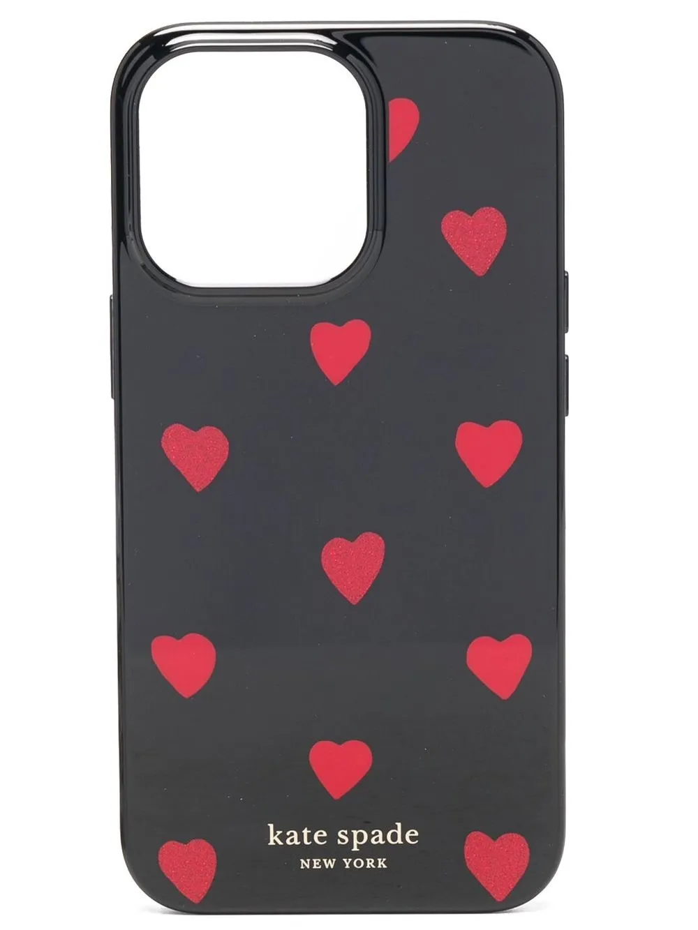 

Kate Spade Heart-print iPhone 13 Pro case - Black