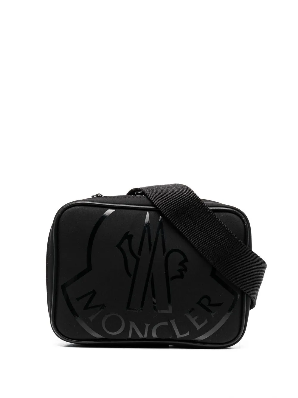 

Moncler logo-print shoulder bag - Black