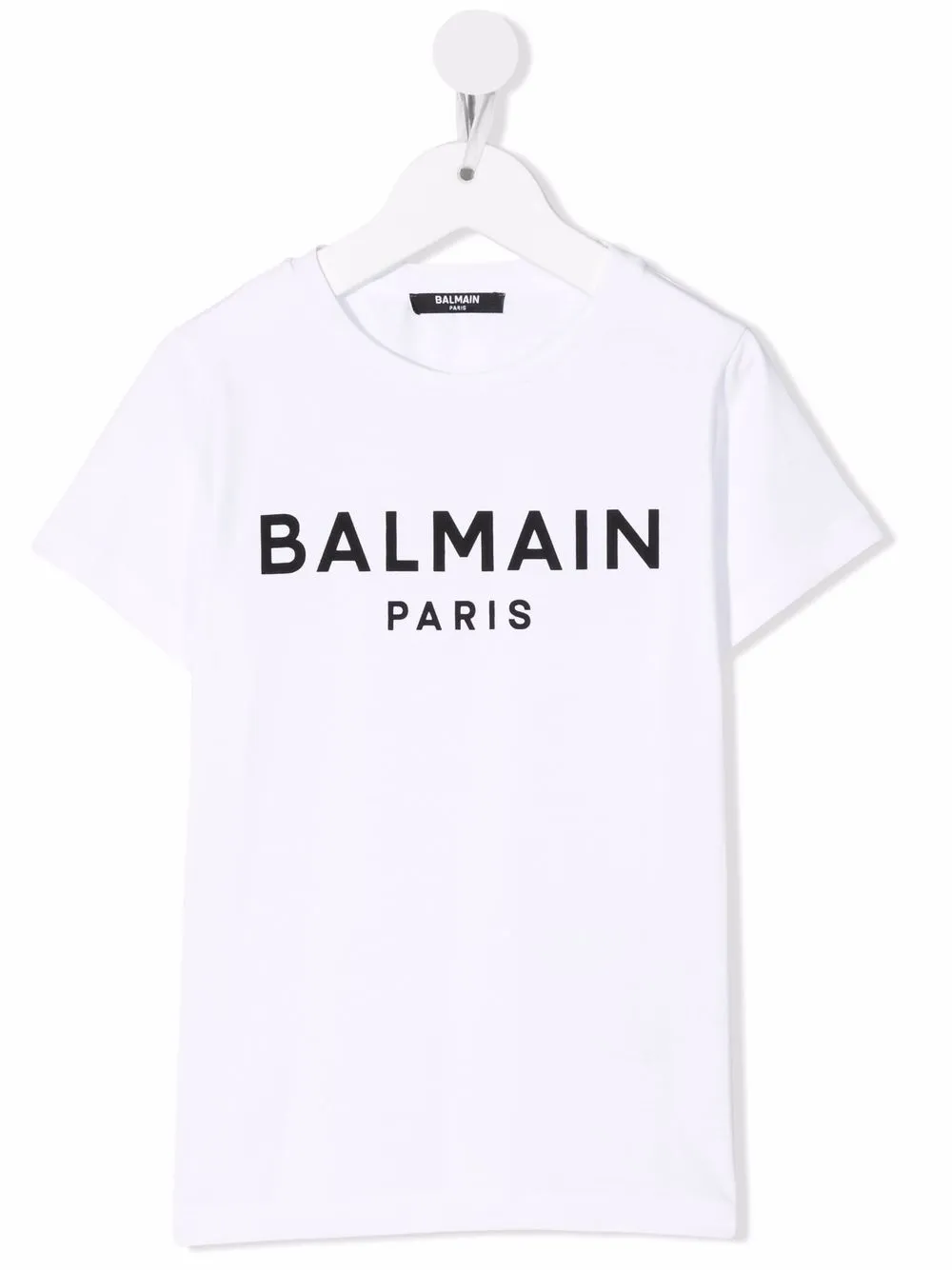 

Balmain Kids playera con estampado del logo - Blanco