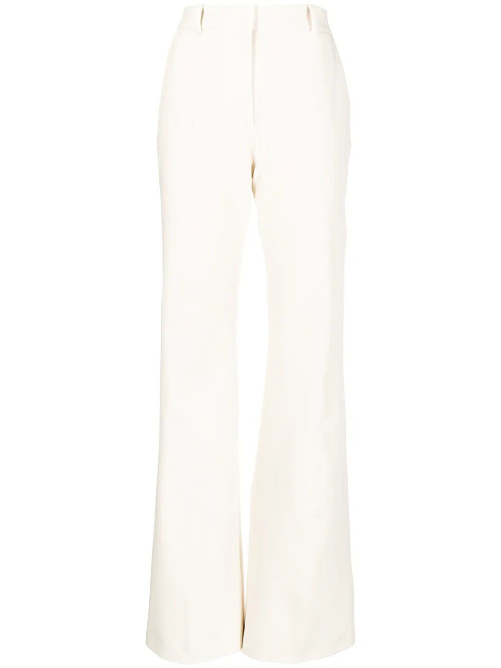 

JOSEPH Tafira flared trousers - White