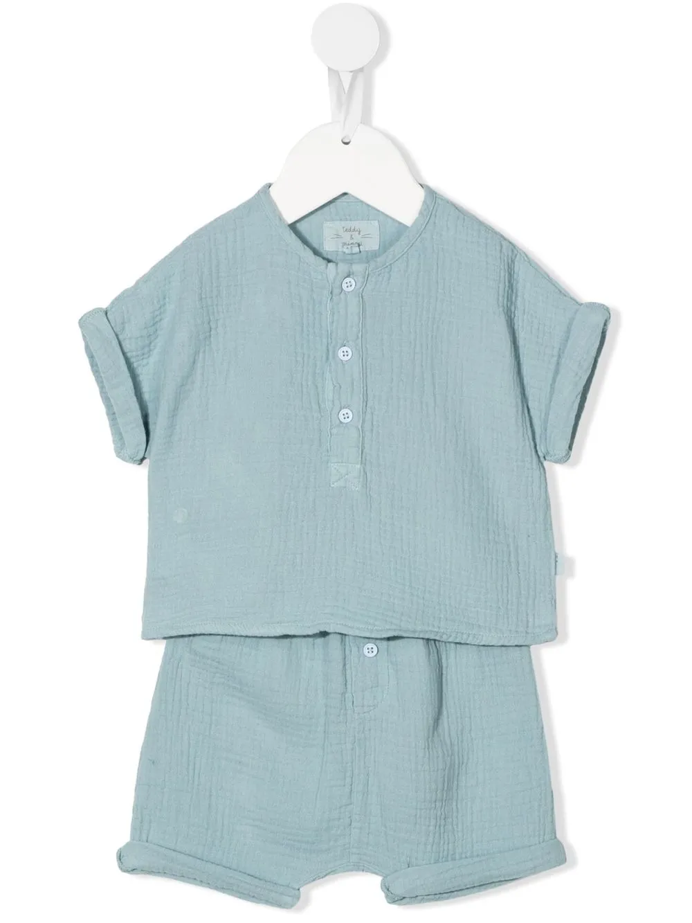 

TEDDY & MINOU set de camisa y pantalón - Azul