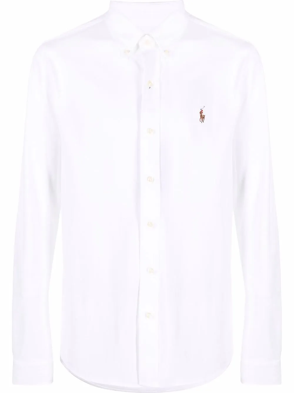 

Polo Ralph Lauren playera con logo bordado - Blanco