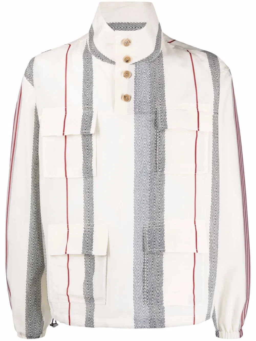 

Giorgio Armani camisa con bolsillo de parche - Neutro