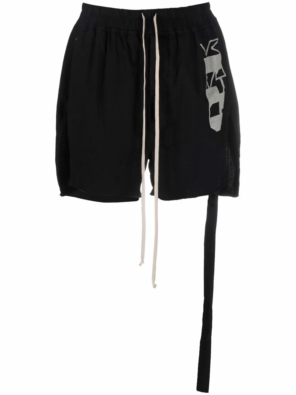 

Rick Owens DRKSHDW shorts deportivos con cordón en la pretina - Negro