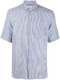 Sunspel striped linen shirt - White