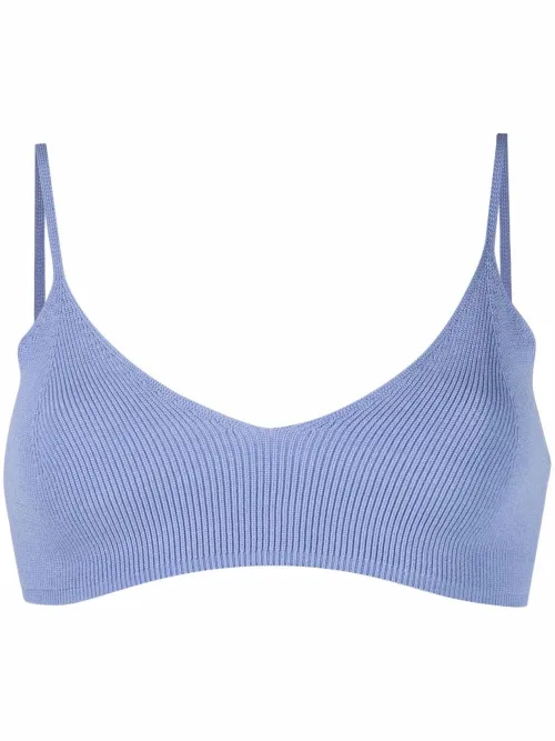 Soutien-gorge en maille nervurée - Low Classic - Modalova