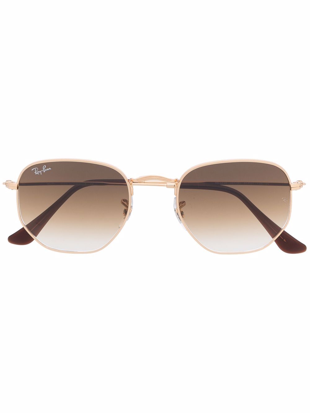 Ray-Ban round-frame sunglasses - Gold