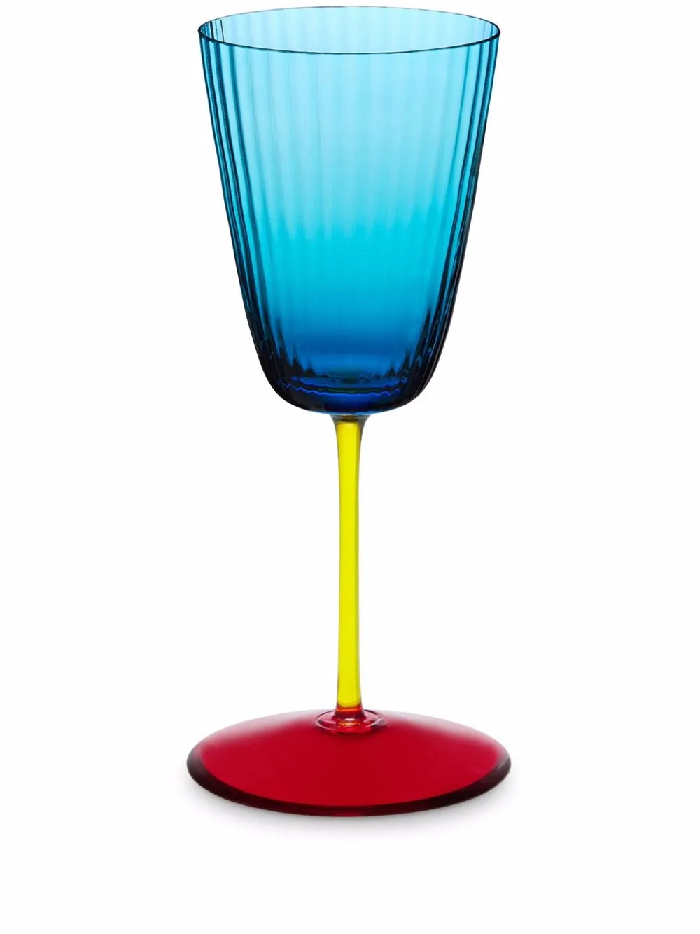 

Dolce & Gabbana hand-blown Murano white wine glass - Blue