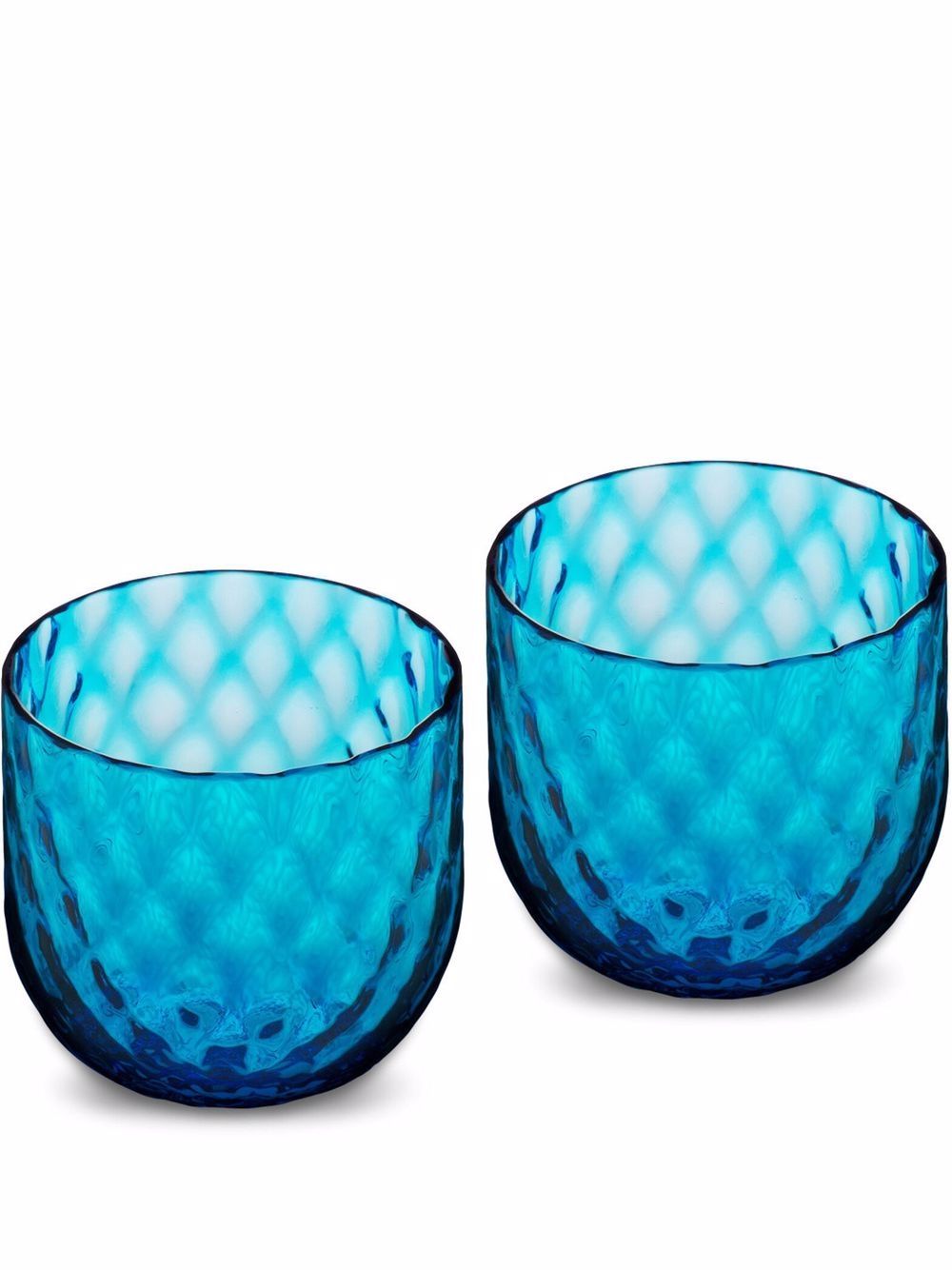 Dolce And Gabbana Hand Blown Murano Shot Glasses Set Of 2 Farfetch 6267