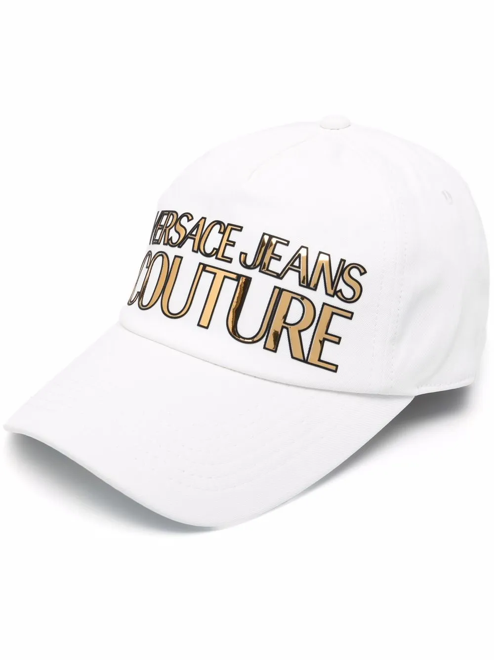

Versace Jeans Couture logo print cap - White