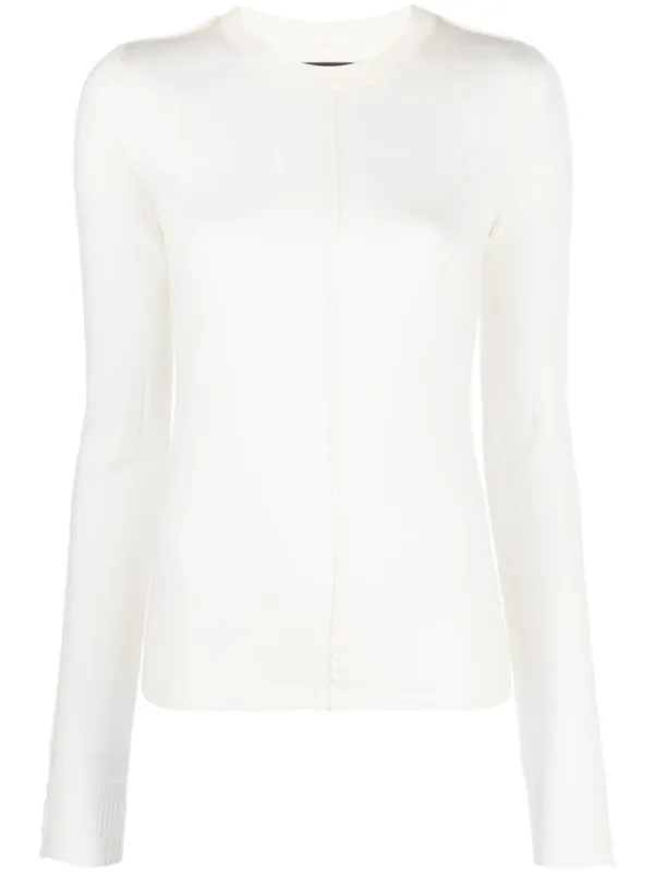 Amiri Distressed Cashmere Jumper in Neutrals