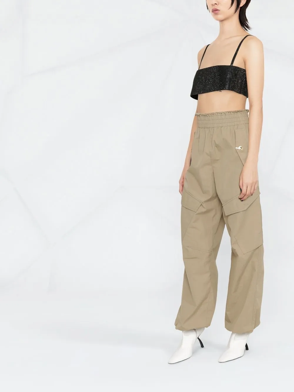 Charlotte cropped vest