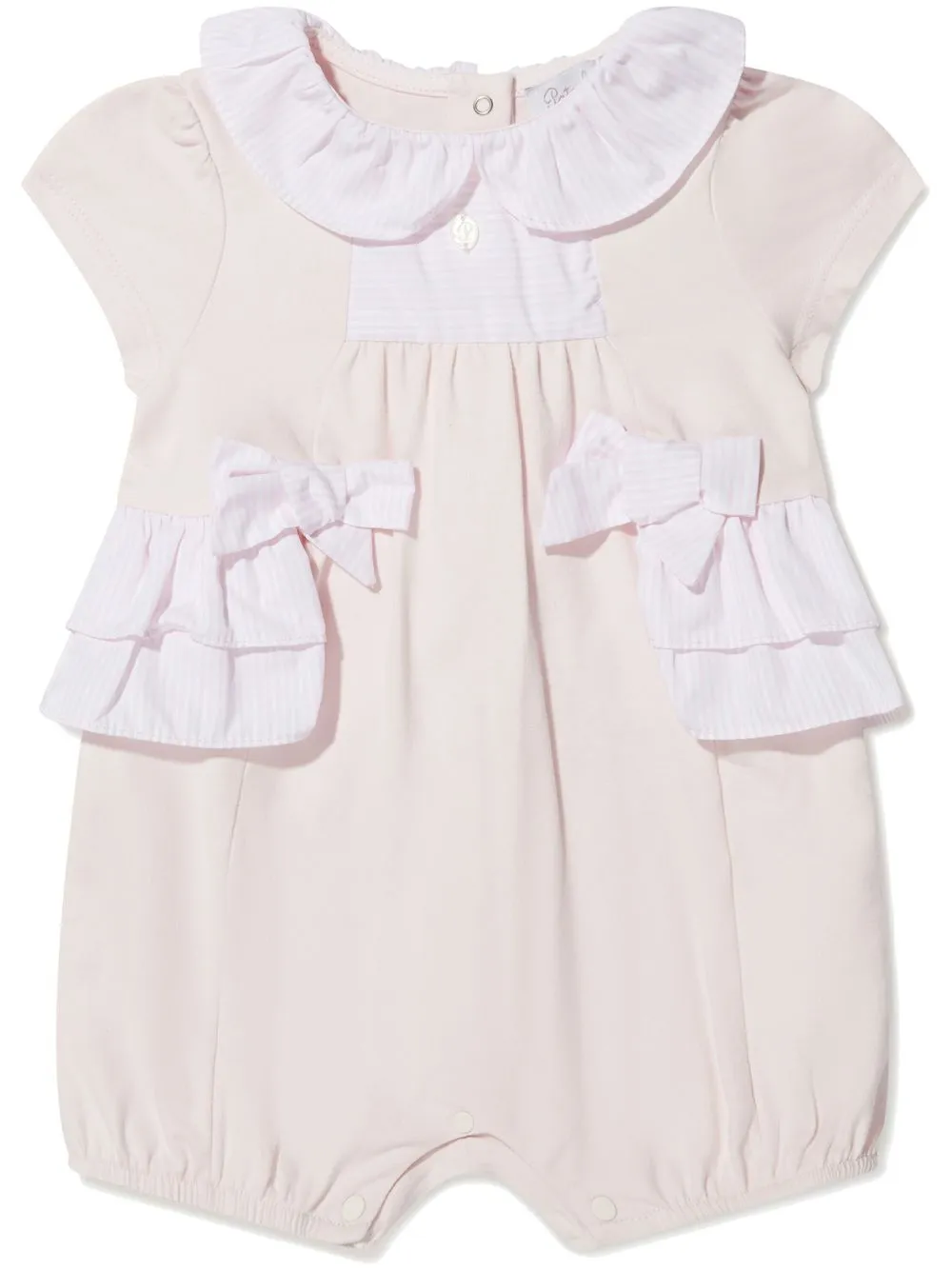 

Patachou Peter Pan-collar cotton shorties - Pink
