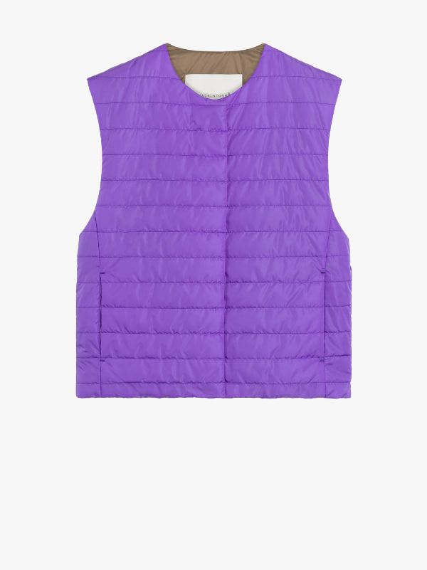 ISABEL Purple Nylon Liner Vest