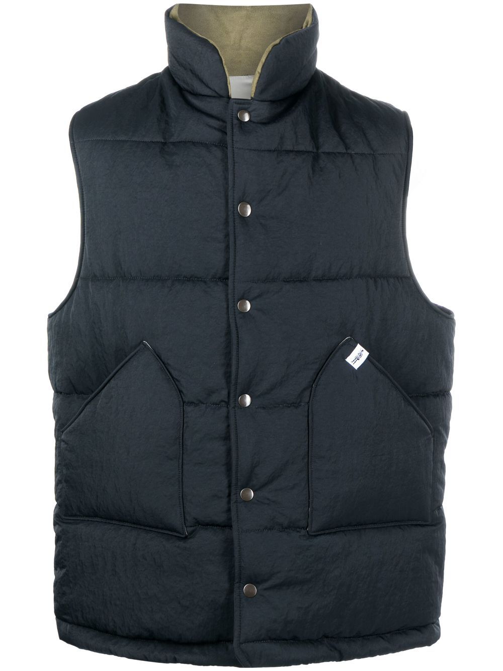 

Mackintosh OSAKA quilted gilet - Blue