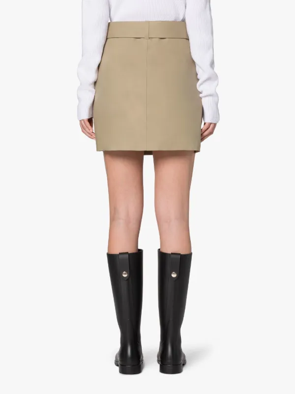 SEEMA Fawn Bonded Cotton Skirt