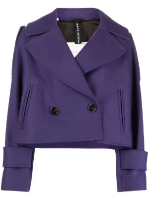 Cropped hot sale peacoat women's