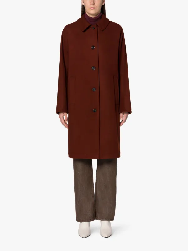 FAIRLIE Brown Wool Coat