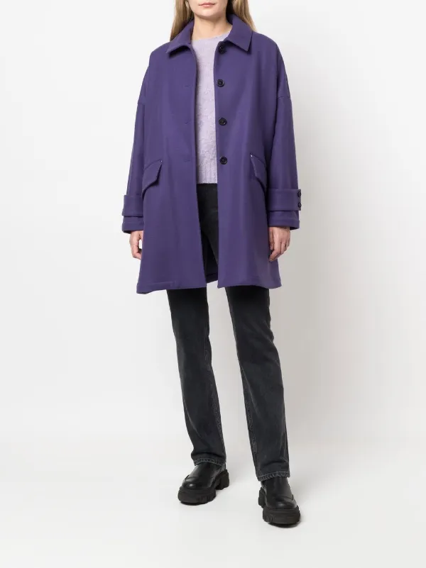 m★　MACKINTOSH NEW HUMBIE COAT Mackintosh Humbie Wool Coat | Grey | FARFETCH CA