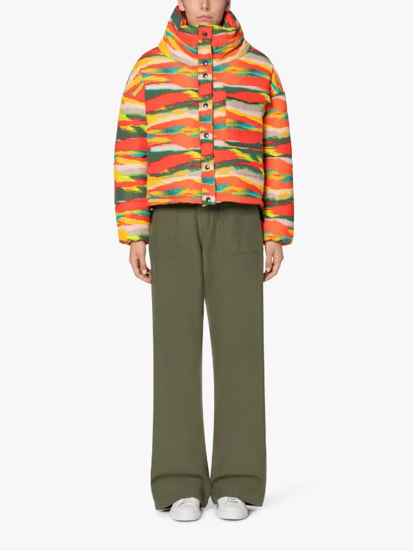 CHRISSIE Pop Camo Nylon Jacket
