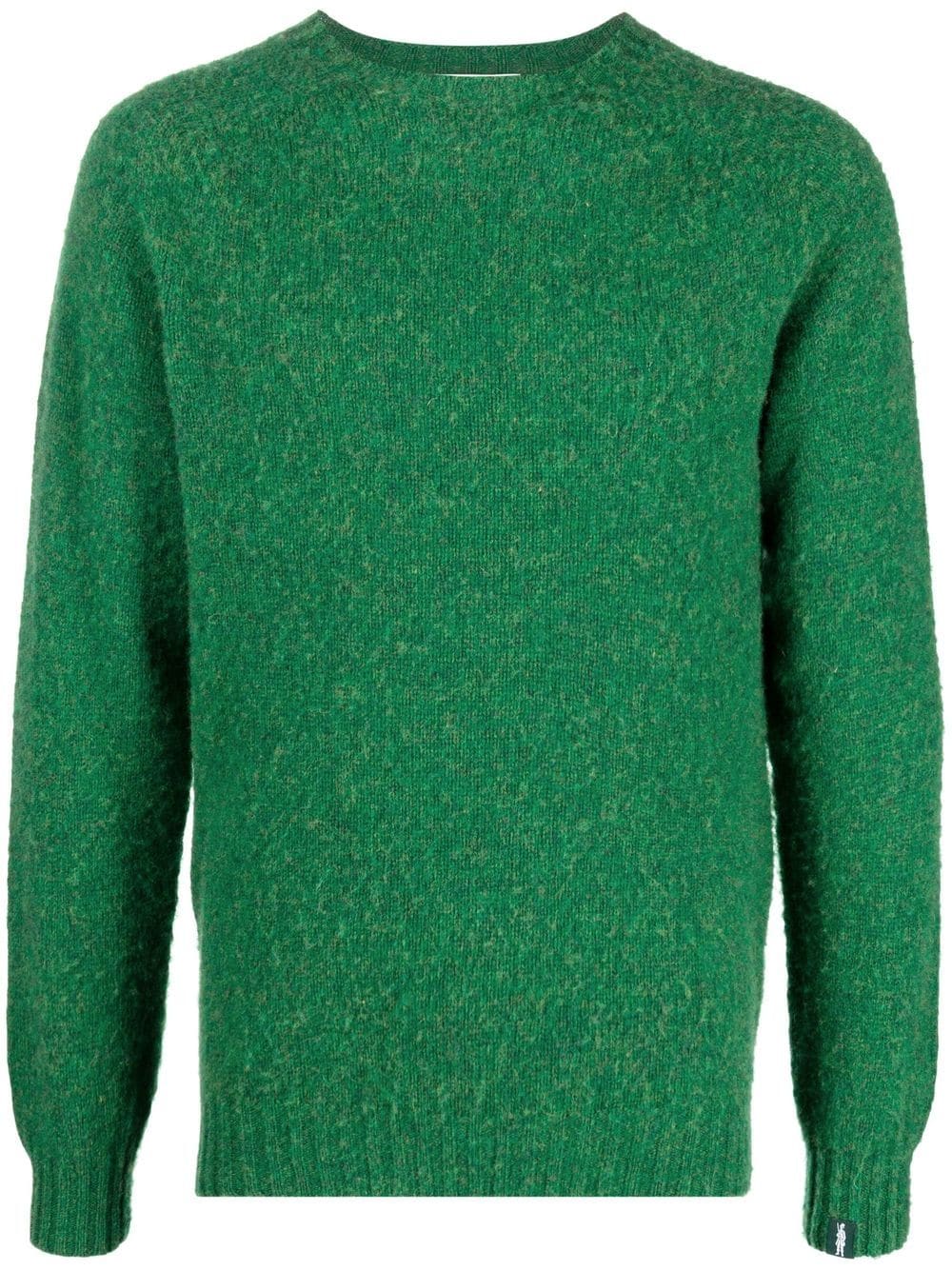 HUTCHINS wool crew-neck jumper