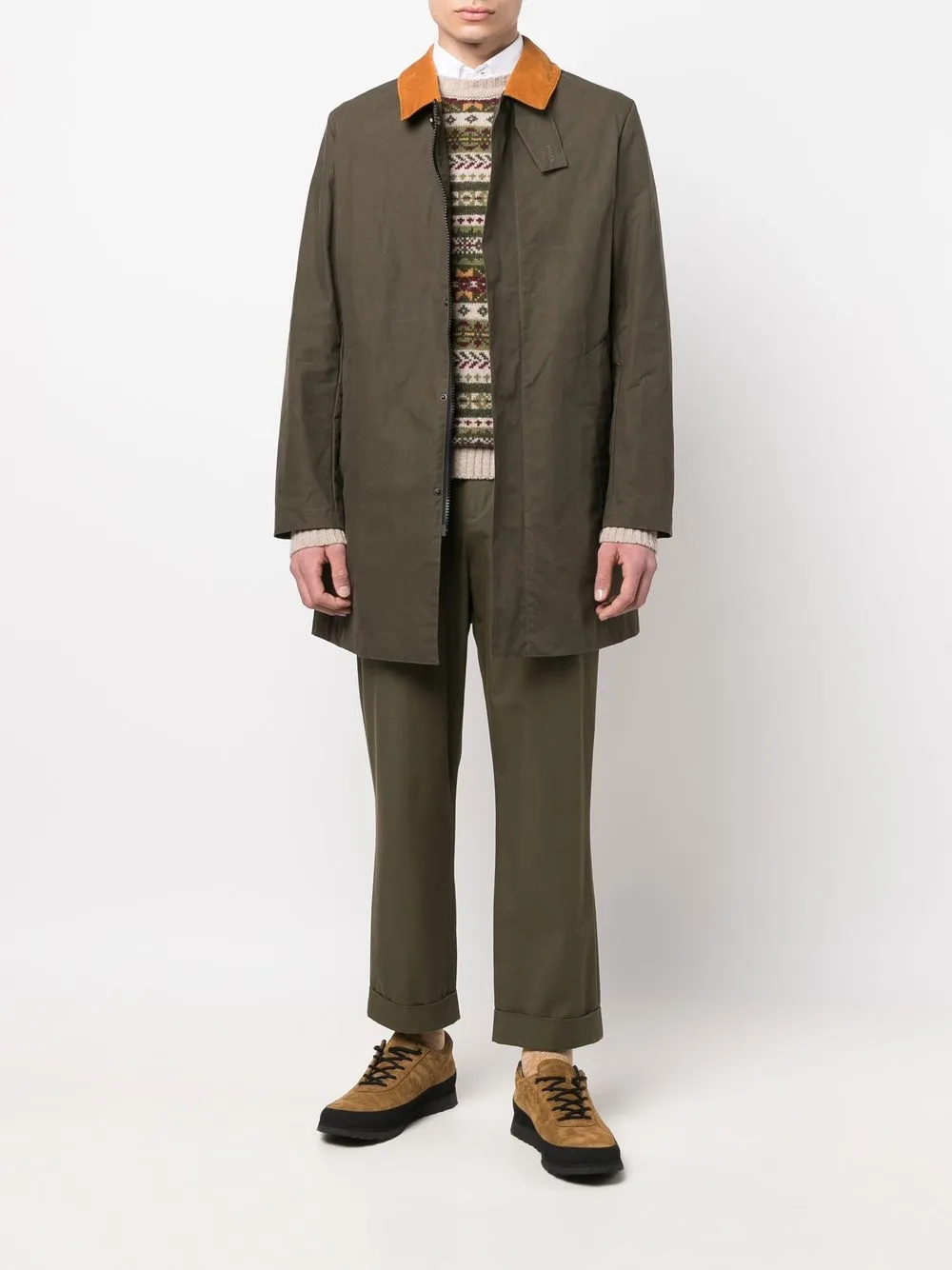 Mackintosh NORFOLK Waxed Cotton Coat - Farfetch