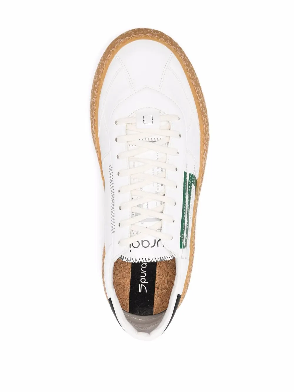 Puraai Foresta lace-up sneakers White