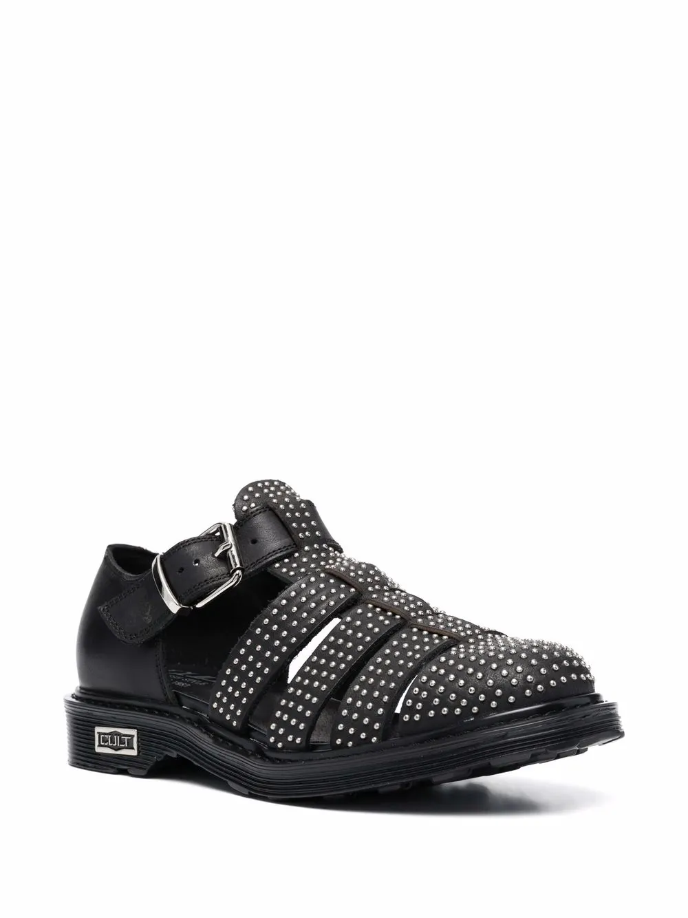 Cult Sandalen met gesp - Zwart