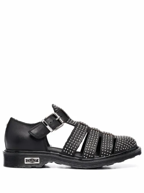 Cult - studded buckle-fastening sandals