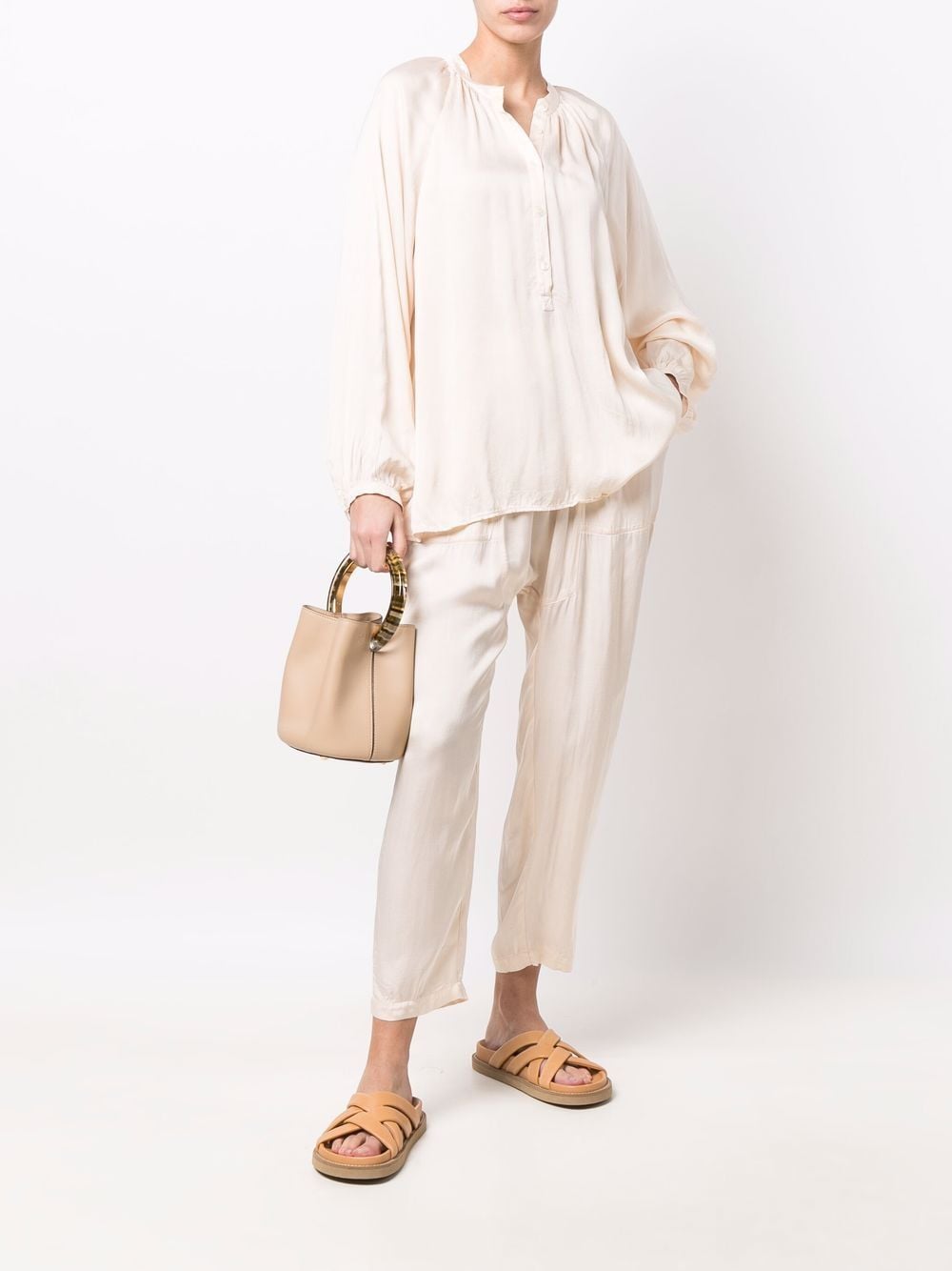 Raquel Allegra Straight broek - Beige