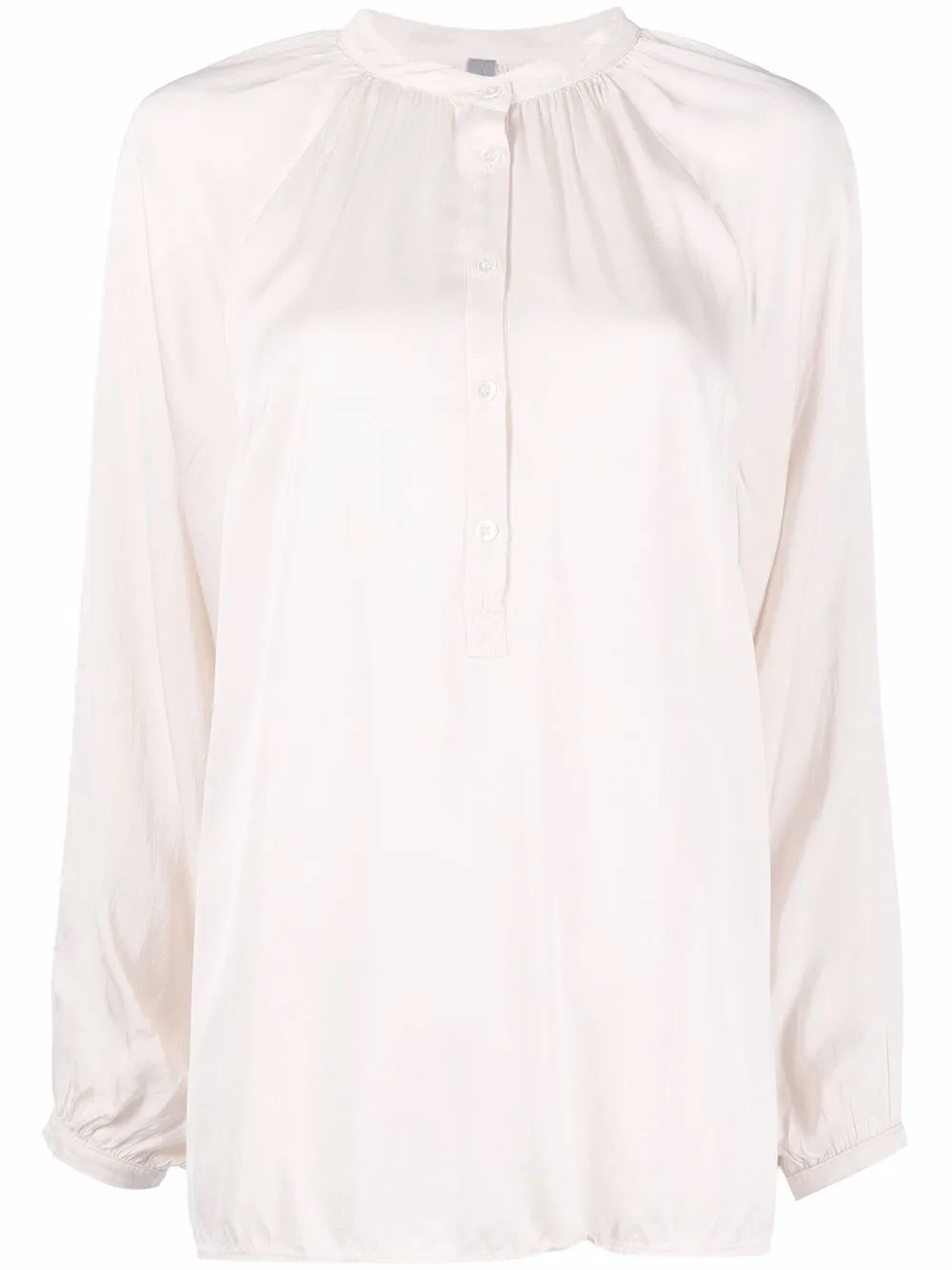 

Raquel Allegra Sparrow buttoned blouse - Neutrals