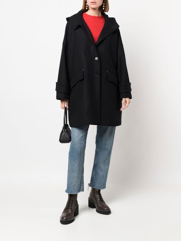 Mackintosh HUMBIE HOOD Wool Overcoat - Farfetch