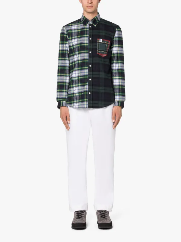 FUN BLOOMSBURY Contrast Cotton Shirt