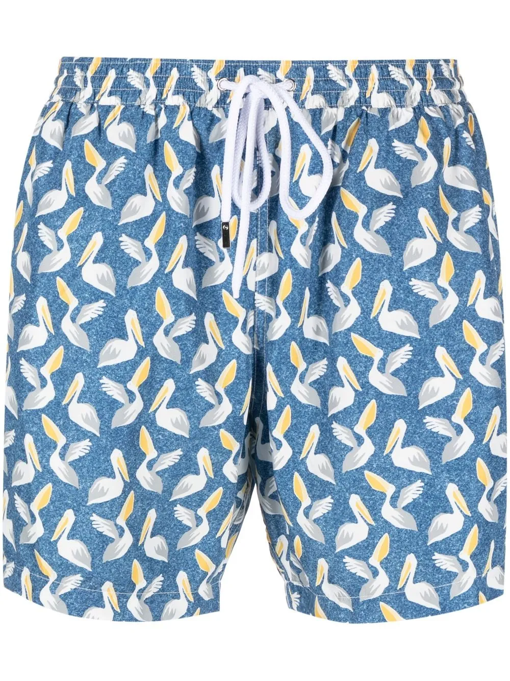 

Barba graphic print swim shorts - Blue