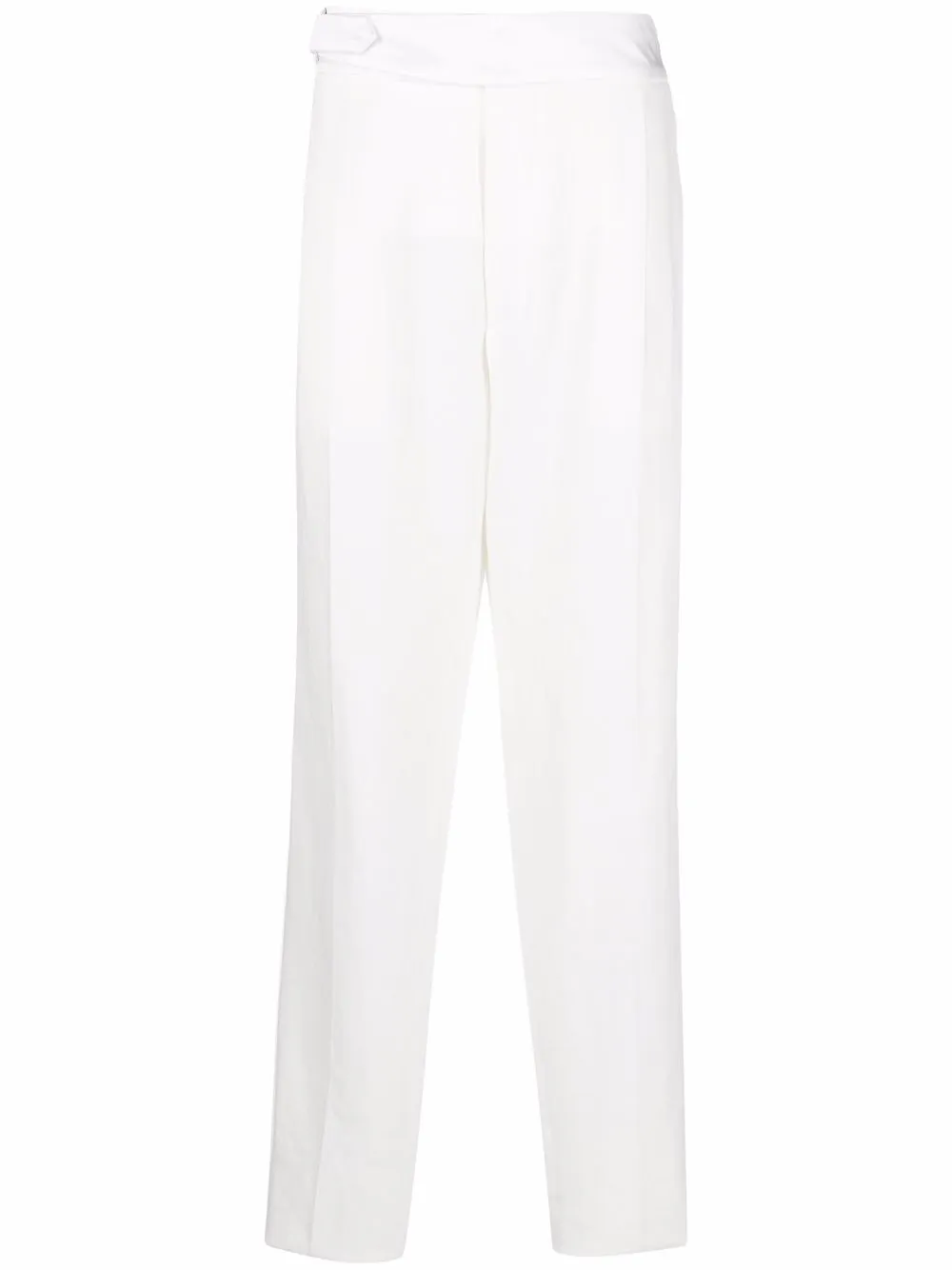 

Giorgio Armani pantalones tapered - Blanco