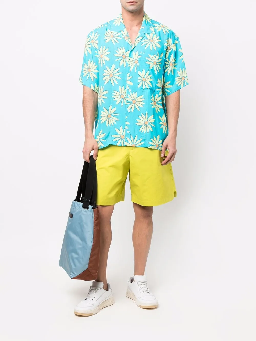 Jacquemus Overhemd met print - Blauw