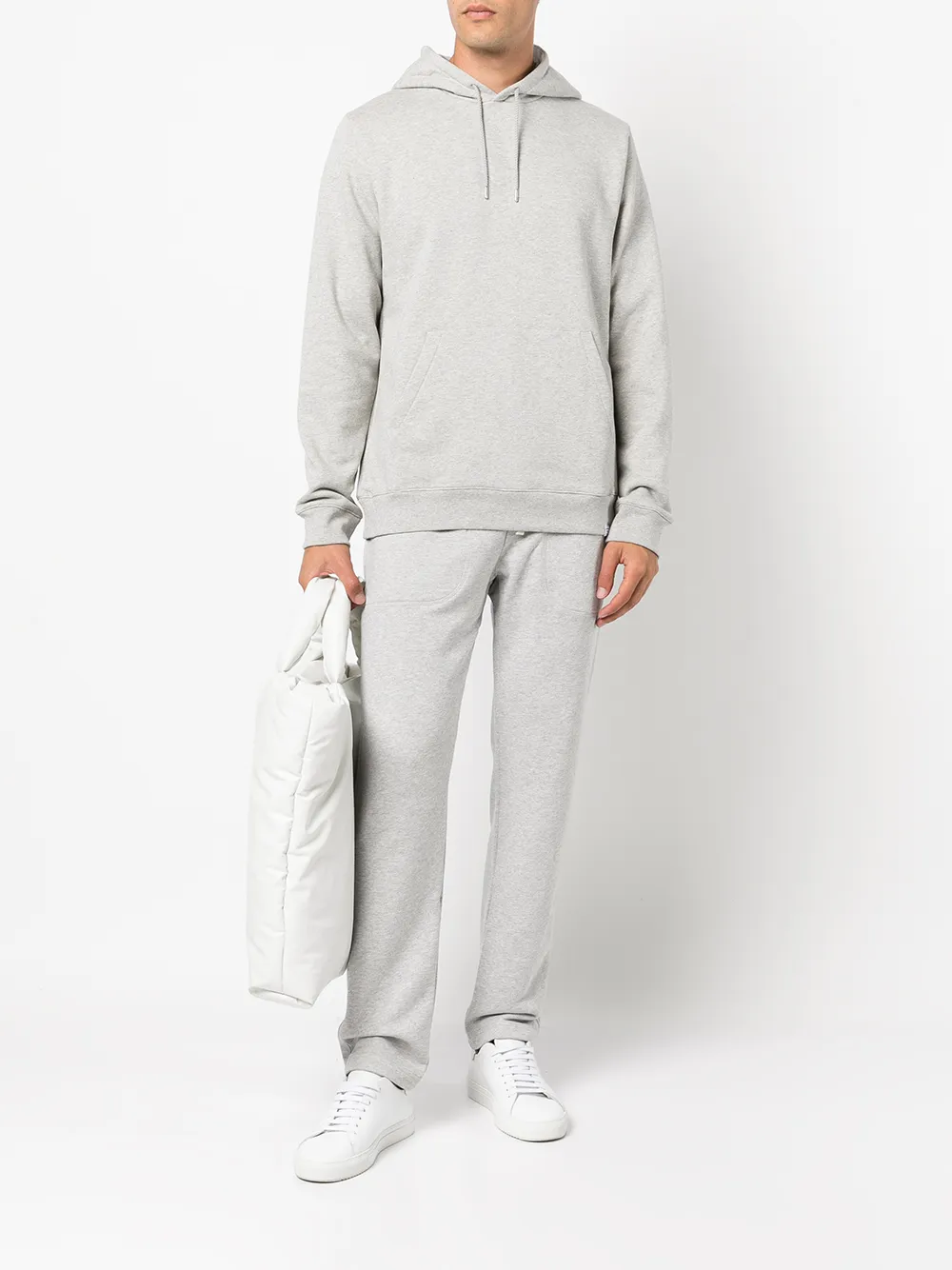 Norse Projects Joggingbroek met logopatch - Grijs