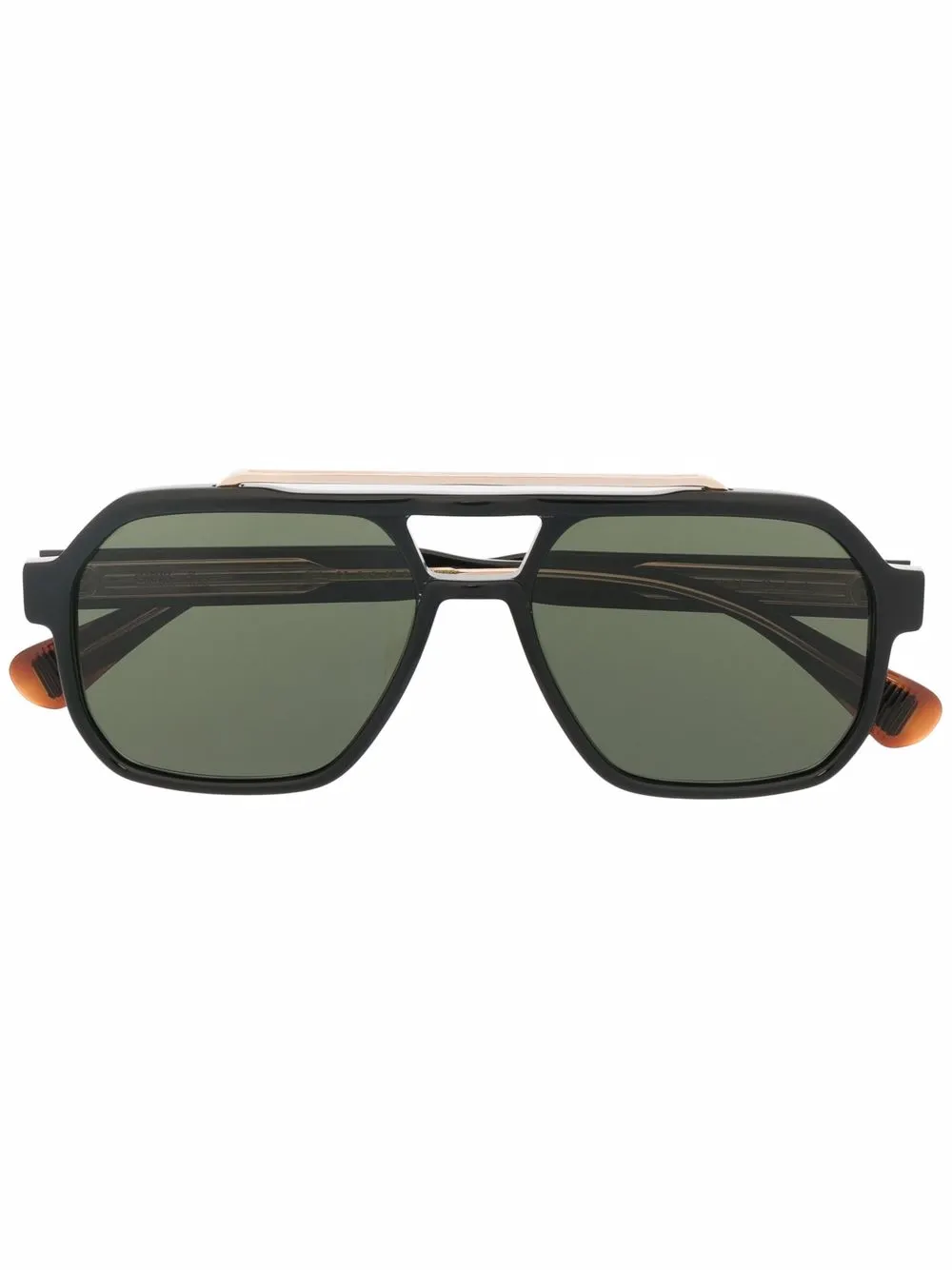 

GIGI STUDIOS Dalton pilot-frame sunglasses - Black