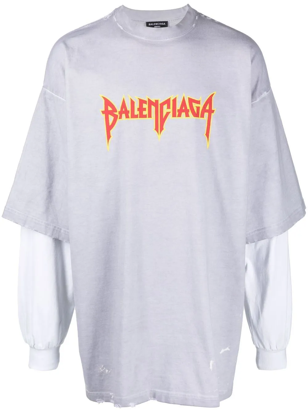 激レアモデル】BALENCIAGA バレンシアガ メタリカバンドTシャツ - T 