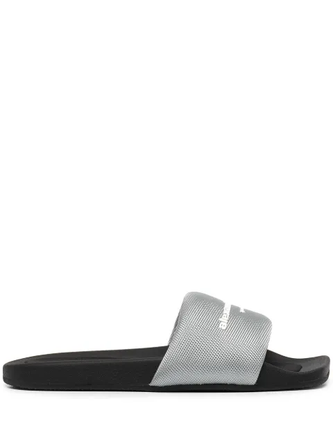 Alexander Wang sandalias con logo estampado