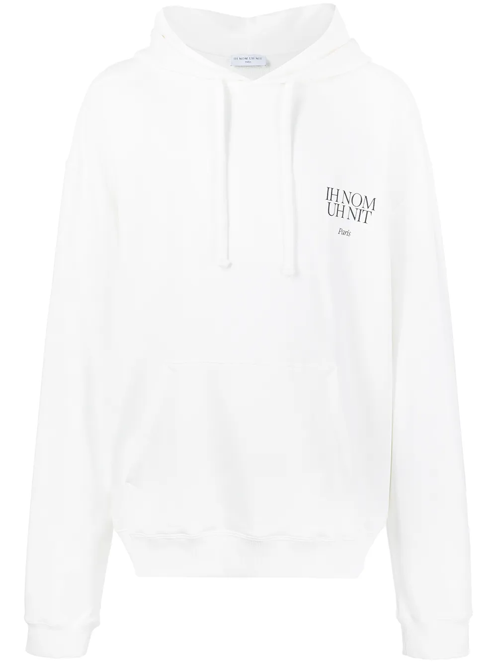 

Ih Nom Uh Nit graphic-print hoodie - White